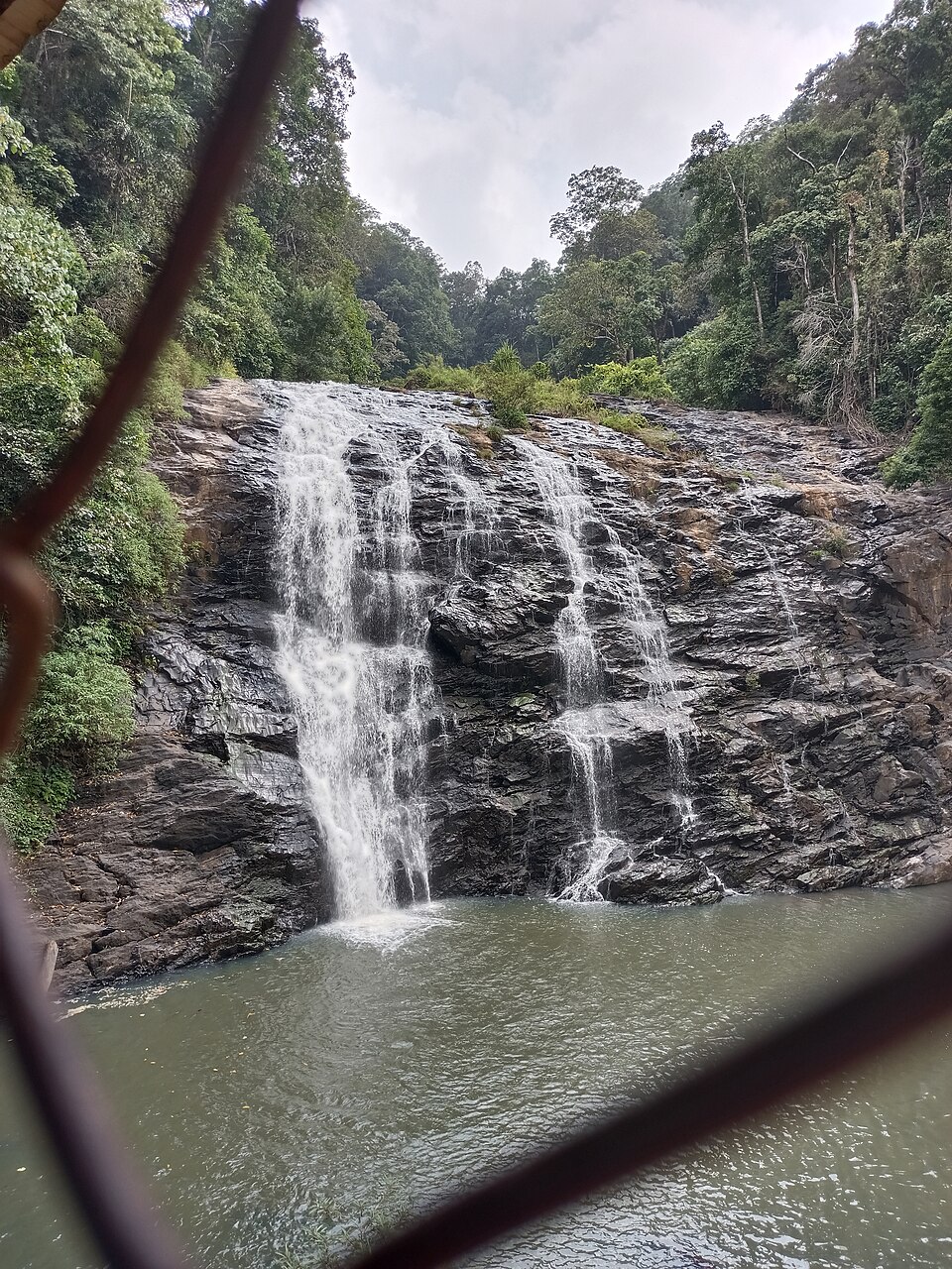 Abbey Falls in Coorg, Kodagu